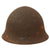 Original Japanese WWII Iwo Jima Relic Lot with Type 90 Army Helmet, Canteen, Vial of Sand, Ceramic Grenade Original Items