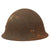 Original Japanese WWII Iwo Jima Relic Lot with Type 90 Army Helmet, Canteen, Vial of Sand, Ceramic Grenade Original Items