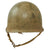 Original U.S. WWII Early 1941 M1 McCord Fixed Bale Front Seam Helmet with Rare Hawley Paper Liner Original Items