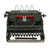 Original German WWII Rare SS Typewriter by Olympia Büromaschinenwerke AG. Serial 423704 in Case - ROBUST Model Original Items