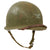 Original U.S. WWII Named 1942 McCord Front Seam Swivel Bale M1 Helmet With Westinghouse Liner Both With Painted Rank Insignia - U.S. Army Colonel Shade Original Items