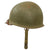 Original U.S. WWII Named 1942 McCord Front Seam Swivel Bale M1 Helmet With Westinghouse Liner Both With Painted Rank Insignia - U.S. Army Colonel Shade Original Items