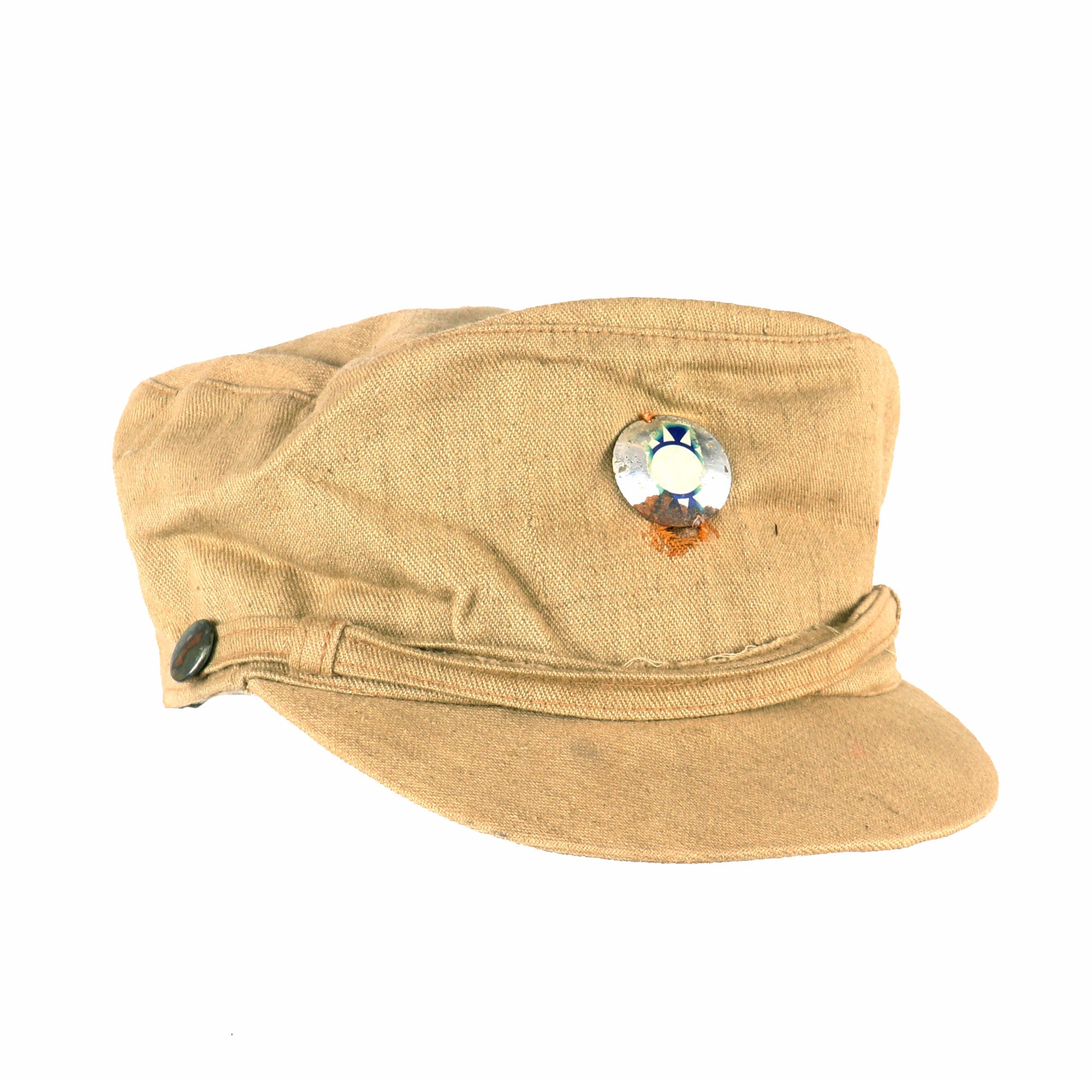 Original WWII Chinese National Revolutionary Army KMT Field Cap with R ...