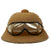 Original German WWII 1942 dated 2nd Model Afrikakorps DAK Sun Helmet by F.ST.L with Eye Shields - size 56 Original Items