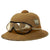Original German WWII 1942 dated 2nd Model Afrikakorps DAK Sun Helmet by F.ST.L with Eye Shields - size 56 Original Items