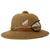Original German WWII 1942 dated 2nd Model Afrikakorps DAK Sun Helmet by F.ST.L with Eye Shields - size 56 Original Items