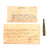 Original U.S. Spanish-American War Captured Mauser Cartridge from Captain Cook of USS Brooklyn with Provenance Envelope - Dated July 3rd, 1898 Original Items