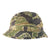 Original U.S. Vietnam War Incountry-Made Tiger Stripe Camouflage Boonie Hat Original Items