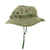 Original U.S. Vietnam War Direct Embroider 20th Engineer Brigade Green Boonie Hat with Veteran Personalization Original Items