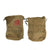 Original U.S. WWII Pair of Medic’s Belt Attachment Bags Original Items