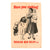 Original U.S. WWII Russian War Relief Poster Share Your Clothing by Hugo Gellert - 13½ x 20¾” Original Items