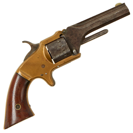 Original U.S. American Standard Tool Co. .22 Rimfire Tip-Up Vest Revolver - Matching Serial 7075 Original Items