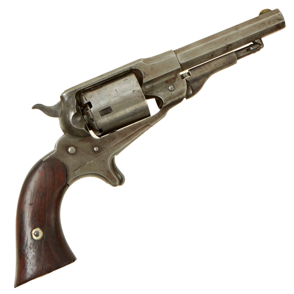 Original U.S. Civil War Era Remington New Model 1863 Pocket Revolver Factory Converted to .32 Rimfire - Serial 17907 Original Items