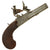 Original North American Box-lock Pocket Flintlock Pistol with Fold-out Trigger & Turn-Off Barrel - circa 1780-1815 Original Items
