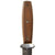 Original U.S. WWII Case "Pig Sticker" Wood Handle Fighting Knife with Correct Belt Scabbard Original Items