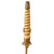 Original Japanese WWII M1883 Naval Officers Dirk with Iron & Brass Leather Scabbard Original Items