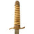 Original Japanese WWII M1883 Naval Officers Dirk with Iron & Brass Leather Scabbard Original Items