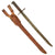 Original Japanese Late WWII Arisaka Type 30 Last Ditch Bayonet with Rubberized Canvas Sheath and Belt Loop Original Items