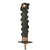 Original 18th Century Edo Period Japanese Ko-Wakizashi Short Sword with Lacquered Scabbard & Sageo Sword Cord Original Items