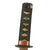 Original 18th Century Edo Period Japanese Ko-Wakizashi Short Sword with Lacquered Scabbard & Sageo Sword Cord Original Items
