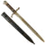 Original Finnish WWII Model 1928 Bayonet by Hackman & Co with Scabbard - As For M/27 Mosin-Nagant Rifle Original Items