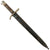 Original Finnish WWII Model 1928 Bayonet by Hackman & Co with Scabbard - As For M/27 Mosin-Nagant Rifle Original Items