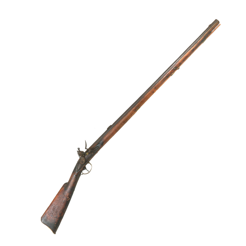 Original U.S. Pennsylvania Flintlock Rifle with Dutch Lock by Van Walsen of Maastricht - Circa 1820 Original Items