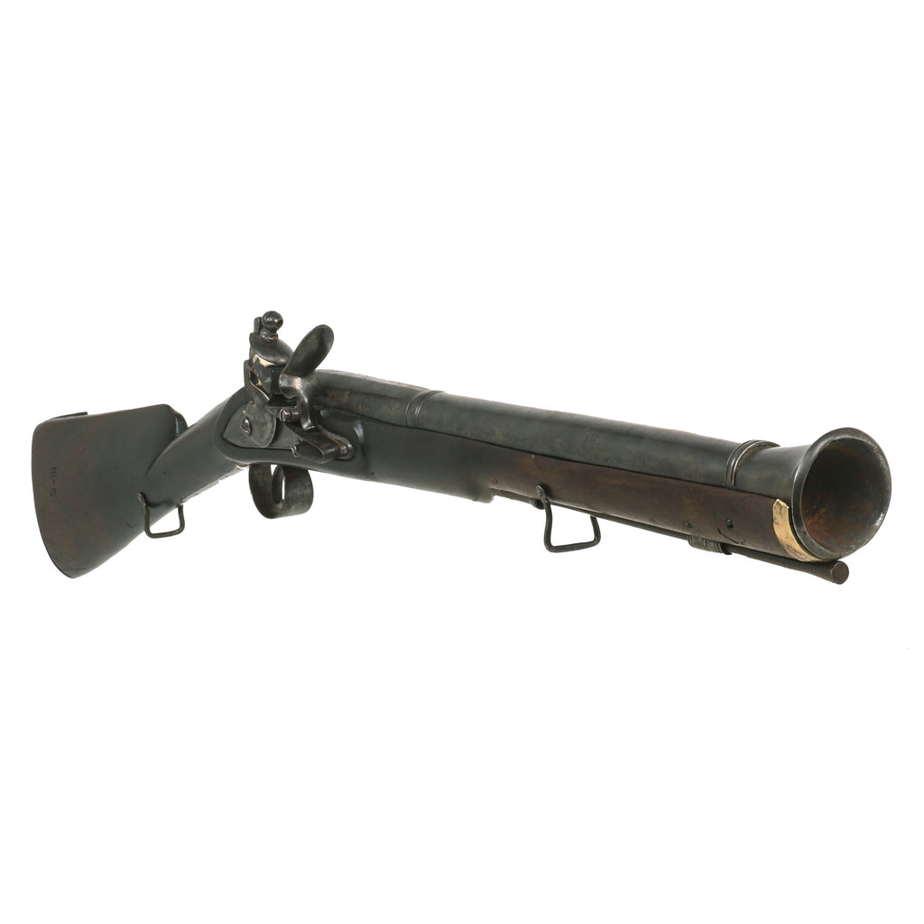 Original British East India Company Iron Barrel Flintlock Blunderbuss by Barnett - dated 1805 Original Items