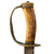 Original U.S. American Revolutionary War Era Hunting Sword with Stag Handle Original Items