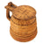 Original U.S. American Revolutionary War Period Ornate Wooden Staved Tavern Tankard - Found in North-Eastern New York State Original Items