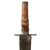 Original Colonial America Late 17th Century Plug Bayonet with Wooden Handle Original Items