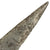 Original Colonial America Late 17th Century Plug Bayonet with Wooden Handle Original Items