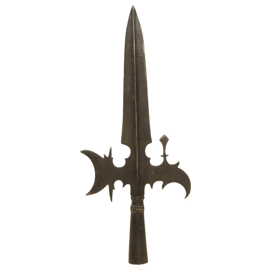 Original American Revolutionary War Officer’s Halberd Head - Beautiful Design Original Items