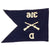 Original U.S. WWI Army 316th Infantry Regiment D Company 79th Division Swallowtail Guidon Pennant - Scarce Original Items
