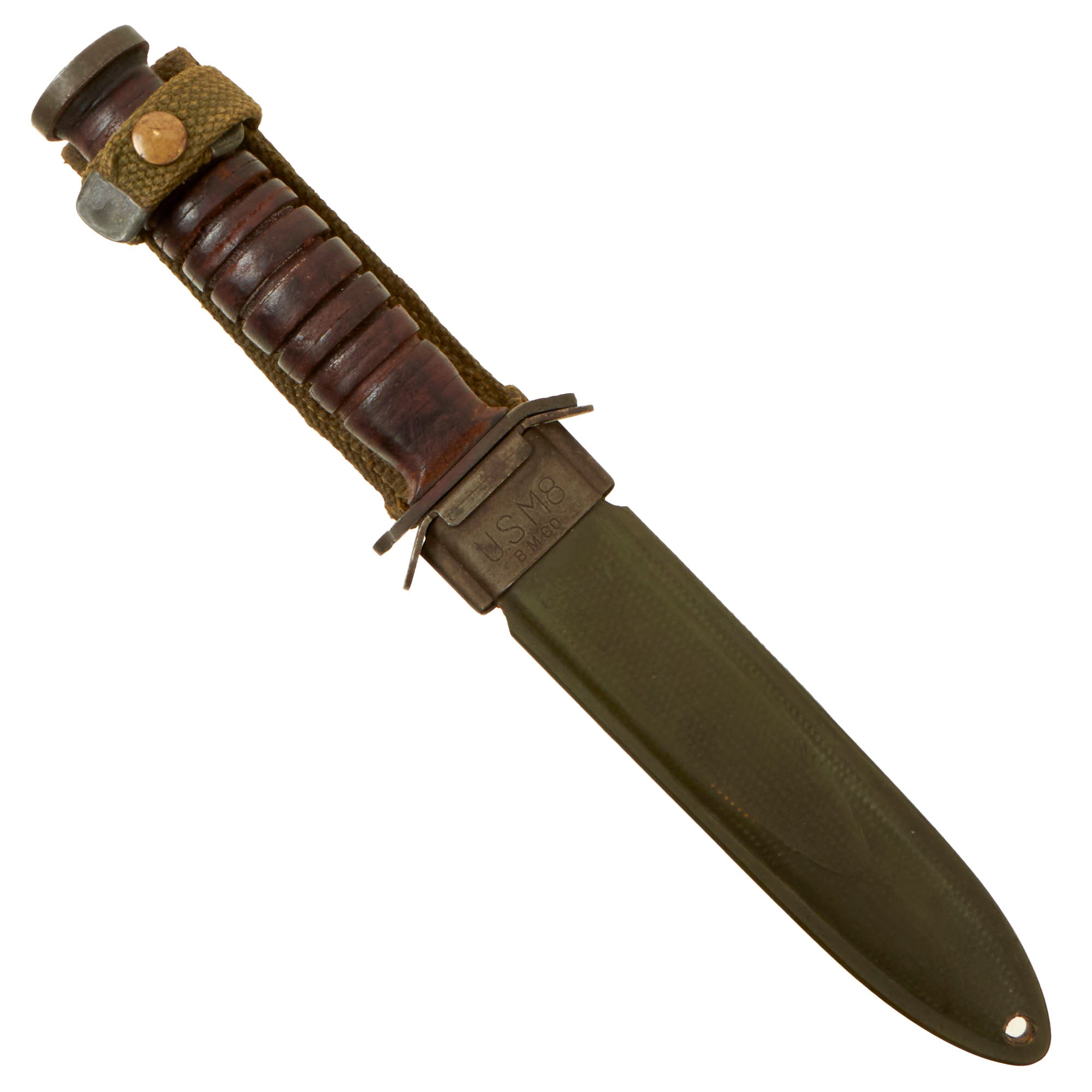 Original U.S. WWII Blade Marked M3 Fighting Knife by UTICA Cutlery