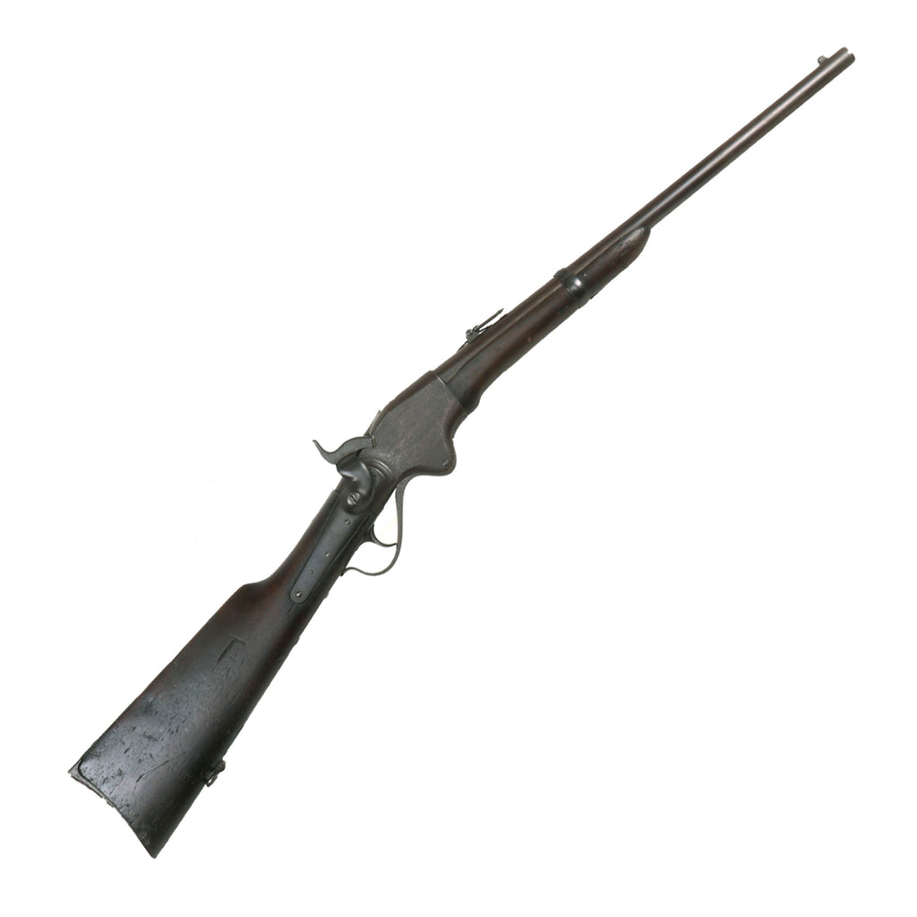 Original U.S. Civil War Model 1860 Spencer Repeating Saddle Ring Carbine Serial Number 52460 - circa 1864 Original Items