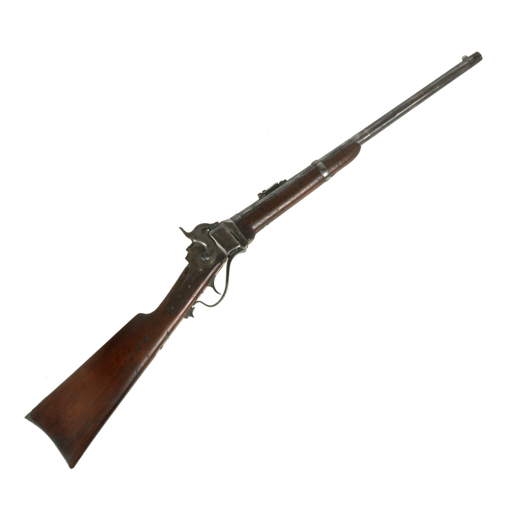Original U.S. Civil War Sharps New Model 1863 Saddle-Ring Carbine Converted to .50-70 Govt. - Serial 95737 Original Items