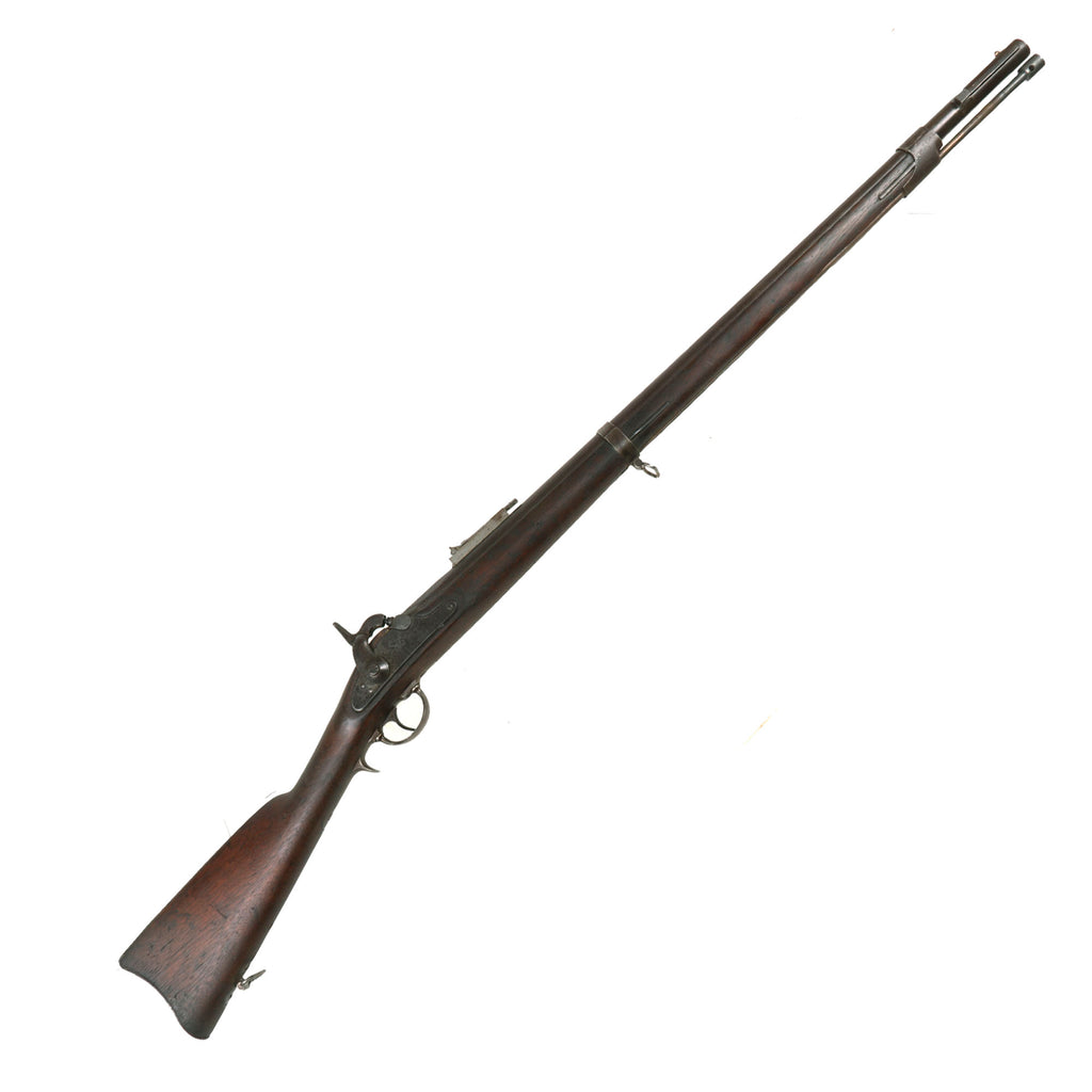 Original U.S. Civil War Whitneyville “Plymouth” Navy Percussion Rifle Serial No. 9703 - Dated 1864 Original Items