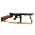 Original U.S. WWII Thompson M1A1 Display Submachine Gun Serial 365992 with NOBUCKL Sling & Magazine - Original WWII Parts Original Items