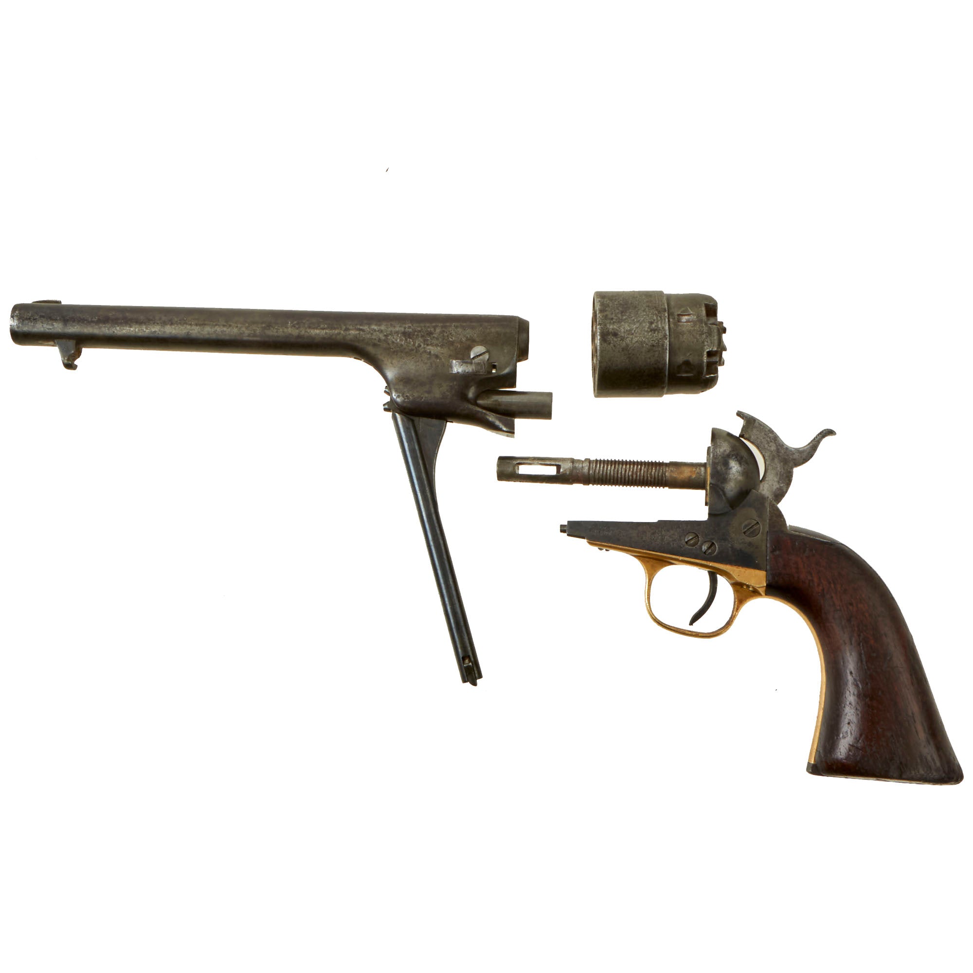 Original U.S. Civil War Colt Model 1860 Army .44cal Percussion Revolve ...
