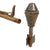 Original German WWII Panzerfaust 60 Anti-Tank Rocket with Launcher - Authentic Paint and Faded Markings Original Items