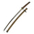 Original WWII Japanese Army Officer P-1944 Rinji Seikishi Shin-Gunto Katana Sword by KANEYUKI with Scabbard - Dated 1945 Original Items