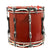 Original British 1960s Era Royal Armoured Corps Junior Leaders Regiment Painted Band Drum Original Items