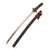 Original 16th Century Muromachi Period Japanese Handmade Ō-Wakizashi Short Sword with Edo Period Fittings and Kogatana Knife Original Items