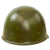 Original WWII Russian Soviet SSh-40 Steel Combat Helmet with Liner & Chinstrap - Post War Repainted Original Items