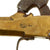Original Victorian Era Belgian Brass Pocket Percussion Pistol with Ivory Grip - Circa 1835 Original Items