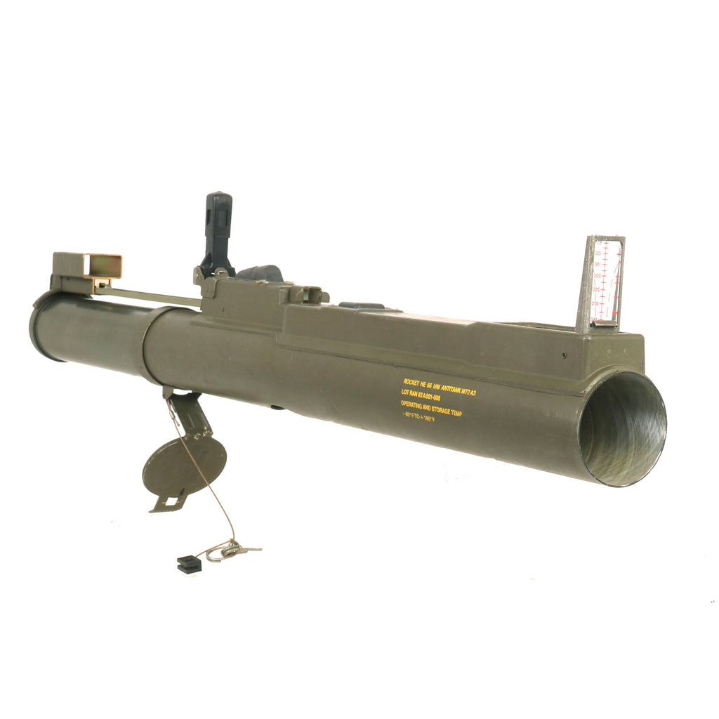 Original U.S. Invasion of Grenada Era Inert M72A3 Light Anti-Armor Weapon “LAW” Tube Original Items