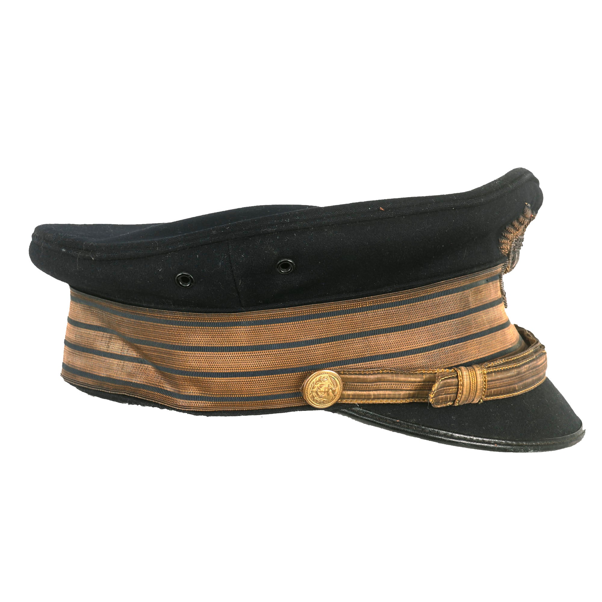 thumbnail image 2 of Trade Winds US Coast Guard 1790 Anchors Navy Blue Adjustable Baseball Cap 2 of 3