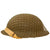 Original British/Commonwealth WWII Brodie MkII Steel Helmet with Helmet Net & Chinstrap - Dated 1942 Original Items