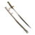 Original Japanese WWII Patrolman & Sergeant's Police Sword - Third Type with Plated Scabbard Original Items